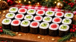 (挿入画像)クリスマスとお寿司