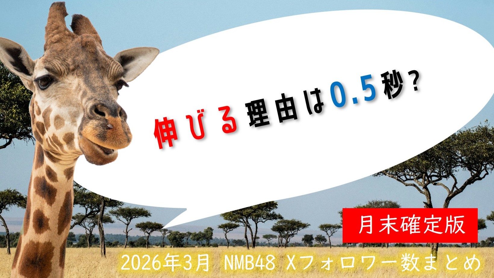 (サムネイル画像)NMB48 メンバー別 X(旧ツイッター)フォロワー数 2026年3月・月末確定版 02