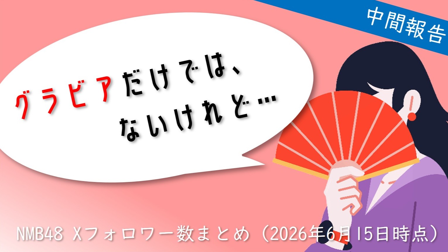 (サムネイル画像)NMB48 メンバー別 X(旧ツイッター)フォロワー数 2026年6月・前半中間報告 02